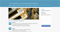 Desktop Screenshot of palettenverwaltung.de